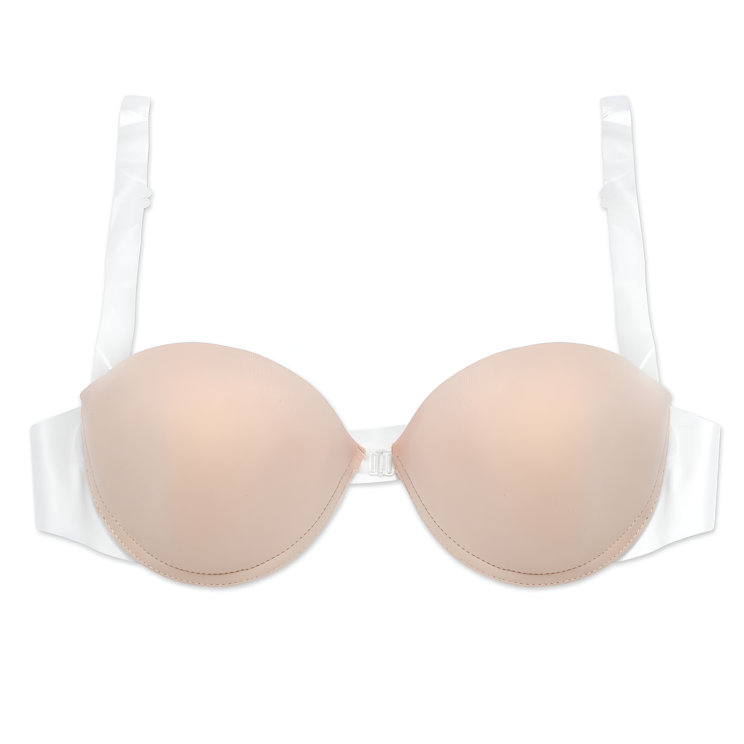 Invisible Transparent Ultra-fine Strap Plastic Bra Disposable Underwear Bra  for Ladies Women Girls (34)